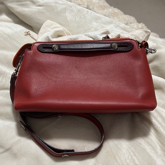 Fendi By The Way Medium Bag – Red Leather – (pre-loved , COA+QR code) - Picture 3 of 6